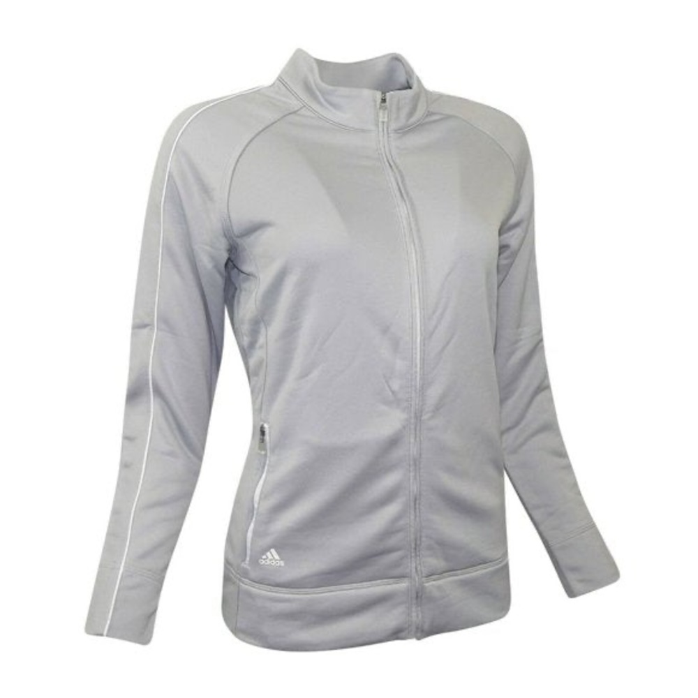 Adidas Climalite gray jacket